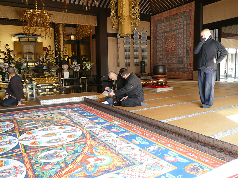 大進美術 東京 真言宗 智山派 満願寺 仏画制作 仏画修復