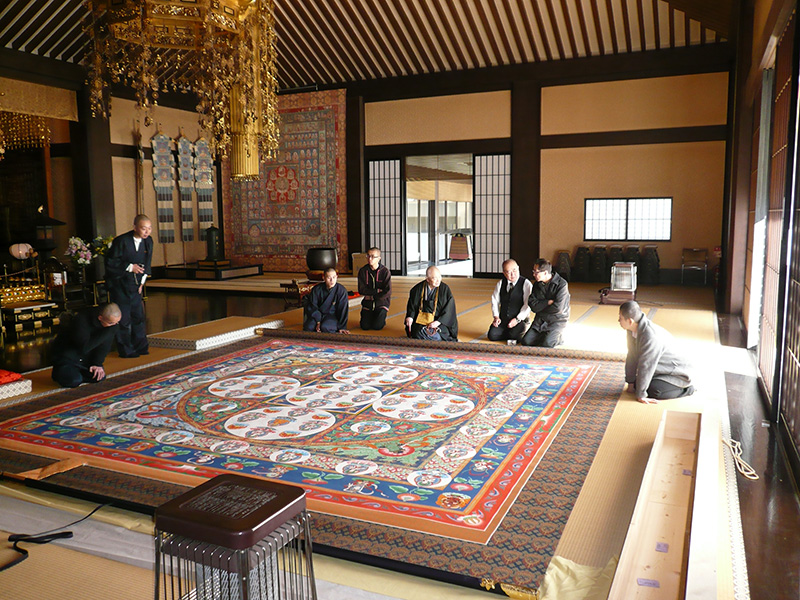 大進美術 東京 真言宗 智山派 満願寺 仏画制作 仏画修復