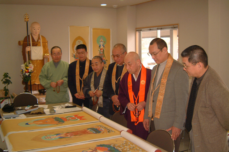 大進美術 香川 善通寺 お砂踏御本尊 仏画制作 仏画修復